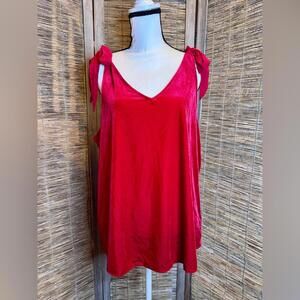 NWOT Cupshe Velvet Tank